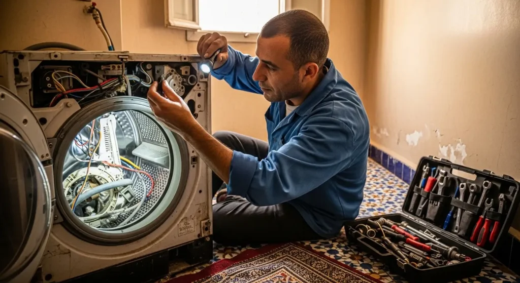 Réparation machine à laver sur place à Tanger