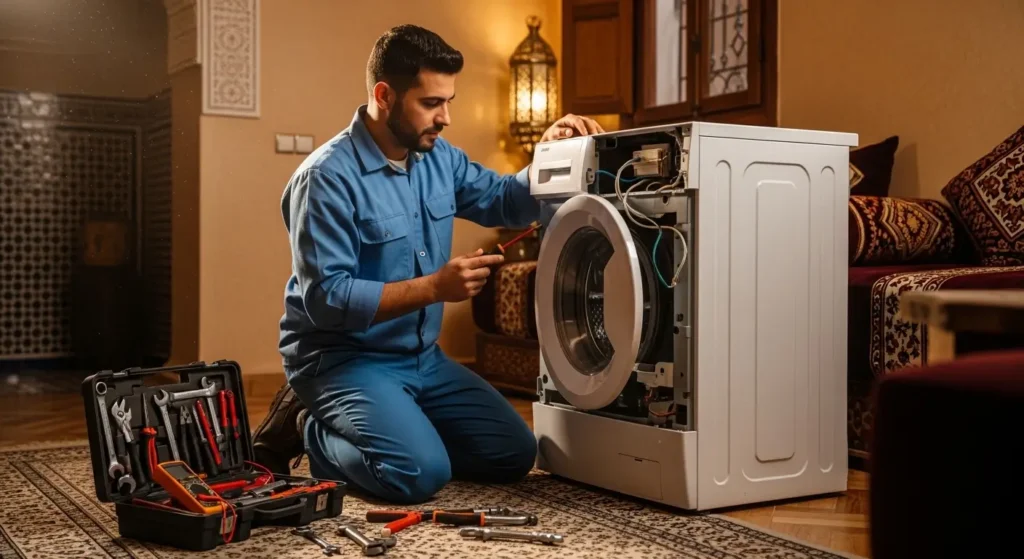 technicien réparation machine à laver maroc domicile